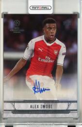 2016-17 Topps UEFA Champions League Showcase Alex Iwobi Champions League Autographs #CLAAI