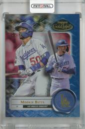 2022 Topps Gold Label Mookie Betts CLASS 1 Blue #16【074/150】 Los Angeles Dodgers