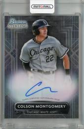 2022 Topps Bowman Sterling Colson Montgomery Prospect Autographs #PA-CM Chicago White Sox