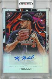 2022 Topps Fire Kyle Muller Fire Autographs #FA-KM RC ※裏面傷あり Atlanta Braves