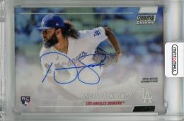 2022 Topps Stadium Club Chrome Andre Jackson Base Autographs #SCCBA-AJ RC Los Angeles Dodgers