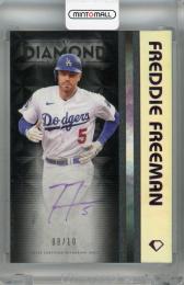 2023 Topps Diamond Icons Freddie Freeman White PolychromatINK Autographs #WPA-FF【08/10】 Los Angeles Dodgers