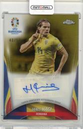 2024 TOPPS Chrome UEFA Euro Ianis Hagi Autographs Gold Refractors #CAIH【40/50】 Romania