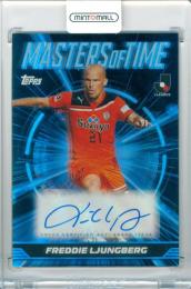 2025 TOPPS J.LEAGUE PREMIUM フレドリック・ユングベリ #MTA-FL MASTERS OF TIME AUTOGRAPH
