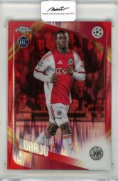 2025-26 Topps Chrome UEFA Club Competitions  Hougbao Box Don-Angelo Konadu RED GOLD/RC