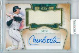 2026 Topps Tier One Carlos Beltran #AT1JR-CB Autographed Tier One Jumbo Relics Card【176/199】 Mets