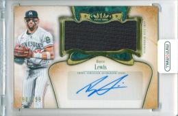 2026 Topps Tier One Royce Lewis #AT1JR-CB Autographed Tier One Jumbo Relics Card【080/199】 Twins