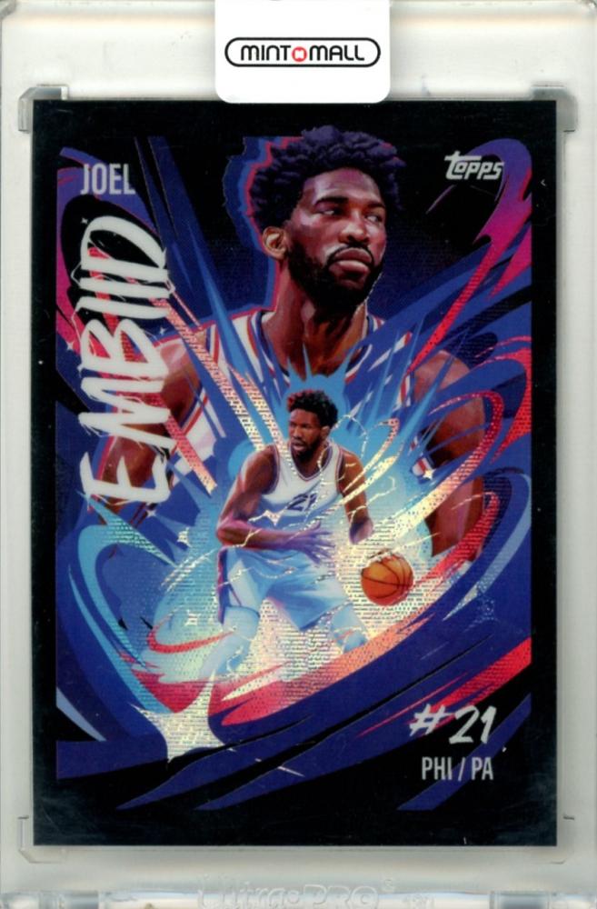panini 76ers ジョエル・エンビード 直筆サインカード 世界5枚限定 NBAカード Joel Embiid エンビード サインカード 2枚セット