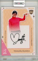 2025 EPOCH JLPGA ROOKIE&WINNERS 神谷桃歌 直筆サイン【008/100】