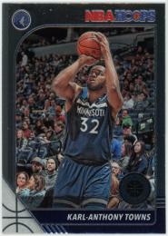 2019-20 Hoops Premium Stock #111 Karl-Anthony Towns
