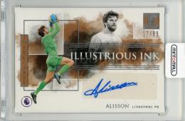 2019-20 PANINI Impeccable Alisson Illustrious Ink #17【17/99】 Liverpool FC