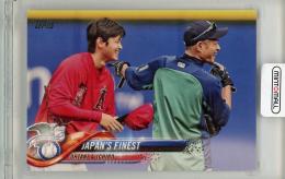 2018 Topps Update Series OHTANI&ICHIRO #US153 AMERICAN LEAGUE