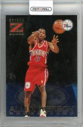 1996-97 SKY BOX Z-Force  Allen Iverson Zensations #10  Philadelphia 76ers