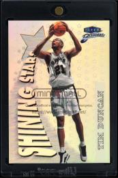 1998-99 Fleer Brilliants #3 Tim Duncan Shining Stars Pulsars  (MSV#2600)
