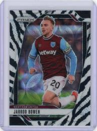 2024-25 Panini Prizm Premier League Jarrod Bowen Choice Zebra Prizms Parallels【6/15】 West Ham United