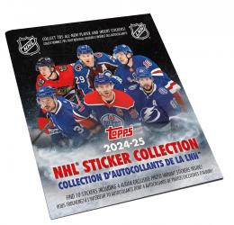 NHL 2024-25 TOPPS STICKER COLLECTION ALBUM