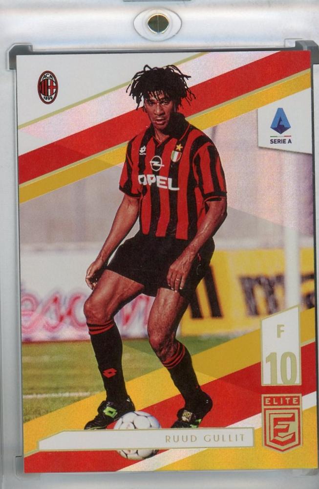 ルート・フリット Ruud Gullit Panini Flawless Soccer 直筆サイン