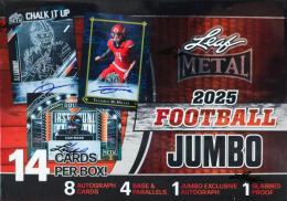 NFL 2025 LEAF METAL JUMBO
