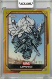2025 Topps Chrome Deadpool Fantomex Comic Book Gold #CB-27【48/50】