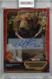 2024 Upper Deck Guardians of the Galaxy Volume 3 Maria Bakalova as Cosmo Ensemble Red Autographs #E-10 ※裏面白かけあり【319/414】