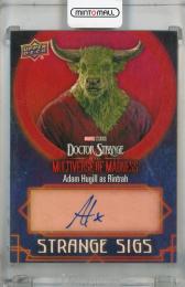 2023 Upper Deck Thor Love and Thunder Adam Hugill as Rintrah Strange Sigs #SGAH Auto ※白かけあり