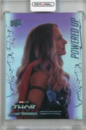 2023 Upper Deck Thor Love and Thunder Natalie Portman as Mighty Thor Powered Up #PU1