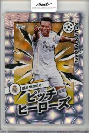 2025-26 Topps UEFA Japan Edition Kylian Mbappe ピッチヒーローズ#PH-4 Real Madrid C.F.