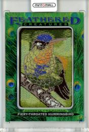 2021 UPPER DECK GOODWIN CHAMPIONS  Fiery-Throated Hummingbird FC-23 Feathered Creatures
