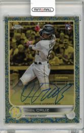 2022 TOPPS GILDED COLLECTION ONEIL CRUZ AUTOGRAPH CARD【31/50】 PITTSBURGH PIRATES