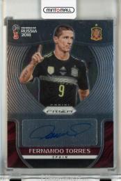 2018 Panini Prizm World Cup Fernando Torres Signatures Auto #33