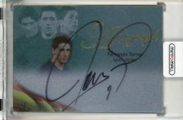 2012 Futera World Football Unique Fernando Torres Autographs Blue #25【50/60】