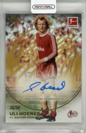 2023-24 Topps Bundesliga 60 Years Celebration Uli Hoeness Autographs Gold #BAUH【30/50】