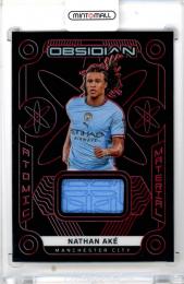 2022-23 Panini Obsidian Nathan Ake #AM-AKE Atomic Material Electric Etch Red 【25/25】≪ラストナンバー≫ Manchester City