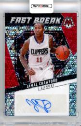 2024-25 Panini Mosaic Jamal Crawford #AFB-CRW Fast Break Autograph Card Clippers