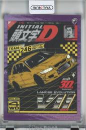 Tarmac Cards Initial D Collection Vol.01 30th Anniversary 頭文字D 小早川 30th Anniversary Edition ラベンダーパラレル【91/99】