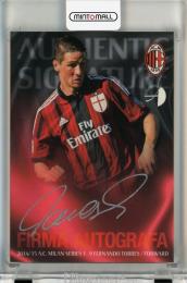 2014-15 フロンティア A.C. MILAN SERIES1 ACミランカードセット Fernando Torres Authentic Signature Auto #FA9【27/30】