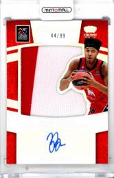 2024-25 Panini Crown Royale Euroleague Zach Leday #SIL-ZCH Silhouettes Autograph【44/99】
