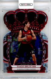 2024-25 Panini Crown Royale Euroleague Tiago Splitter #87 Base Card Crystal Red Parallel【39/49】