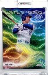 2025 Topps Chrome Juan Soto #LL-8 Lightning Leaders Mets