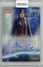 2025 TOPPS Chrome Marvel Studios Alaqua Cox as Maya Lopez Autographs #AAAC