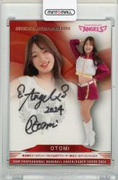 2024 BBM チアリーダーカード Dancing Heroine OTOMI 直筆サインカード【1st No. 01/90】 東北ゴールデンエンジェルス (東北楽天ゴールデンイーグルス)