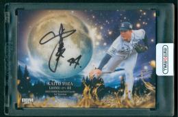 2023 BBM 1st Version  與座海人  直筆サインカード【4/20】 埼玉西武ライオンズ