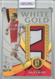 2019-20 Panini FIFA Gold Standard Daley Blind White Gold Threads Fine #10 【16/29】 Ajax