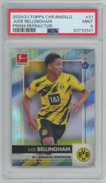 2020-21 Topps Chrome Bundesliga Jude Bellingham #31/RC/Prizm Refractor【PSA9】 Borussia Dortmund