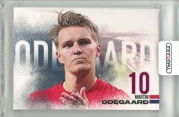 2024 Futera World Football FX Martin Odegaard #FXL33 Landscape Base Card Parallel【05/06】 Norway