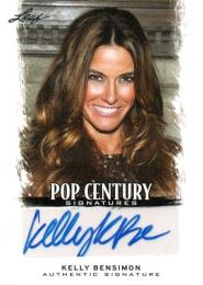 2012 LEAF Pop Century  Kelly Bensimon Autograph