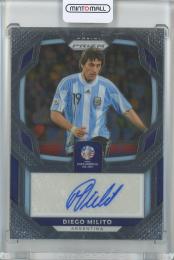 2024 Panini Prizm Conmebol Copa America Diego Milito Signatures Argentina