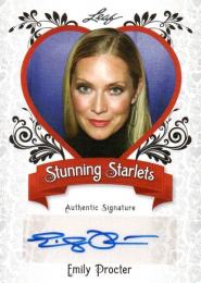 2012 LEAF Pop Century  Emily Procter Autograph
