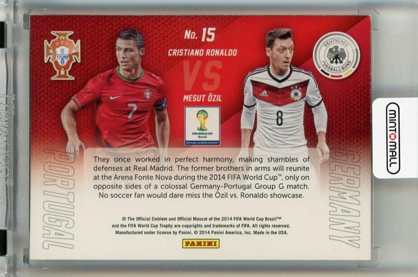 Panini Prizm World Cup 2014 エジル&ロナウド