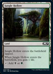 【M21】【ENG】【Foil】《ジャングルのうろ穴/Jungle Hollow》